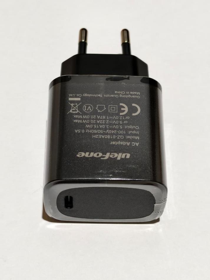Зарядное устройство Ulefone 20W PD Fast Charger EU